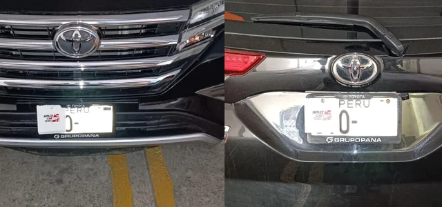 6 stickers - 3 adelante 3 atrás